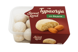 Гурабија со бадем 10% 400гр.